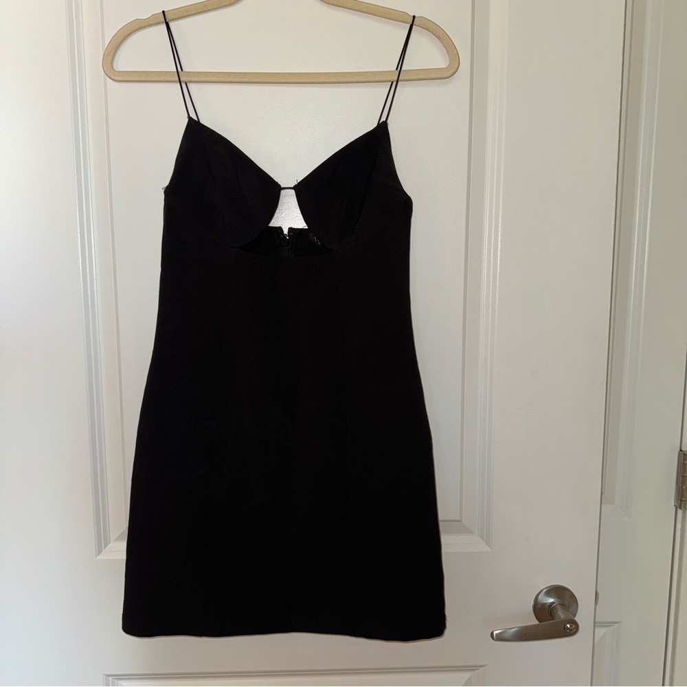 Topshop Black Sleeveless Dress